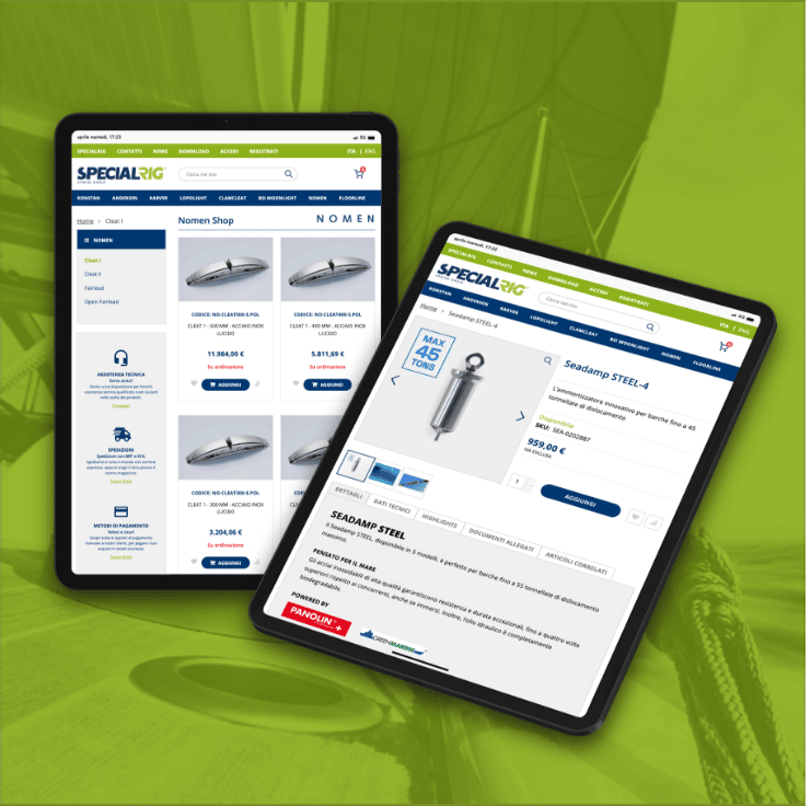 Sviluppo siti e-commerce: SpecialRig case study