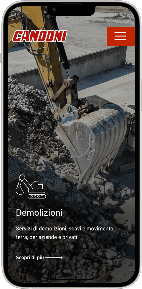 iPhone-14-(iOS-16)-www.impresacandoni.com-homepage-demolizioni